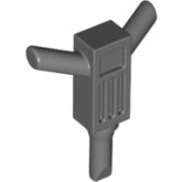 LEGO Drilboor DONKERGRIJS (10 stuks)