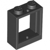 LEGO Venster 1x2x2 ZWART (100 stuks) LEGO Venster 1x2x2 ZWART (100 stuks)