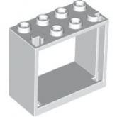 LEGO Raamvenster 2x4x3 WIT (100 stuks) LEGO Raamvenster 2x4x3 WIT (100 stuks)