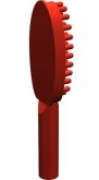 LEGO Haarborstel ROOD (10 stuks)