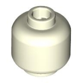 LEGO Head WHITE (100 pcs)