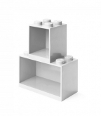 LEGO Iconic Wandschap Set WIT LEGO Iconic Wandschap Set WIT
