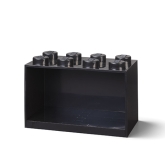 LEGO Iconic Wandschap Steen 8 ZWART