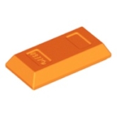 LEGO Ingot Bar ORANJE (100 stuks) LEGO Ingot Bar ORANJE (100 stuks)
