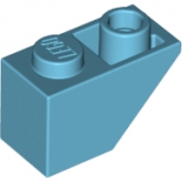 LEGO Dakpan 45 2x1 Inverted AZUURBLAUW (100 stuks) LEGO Dakpan 45 2x1 Inverted AZUURBLAUW (100 stuks)