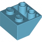 LEGO Dakpan 45 2x2 Inverted AZUURBLAUW (100 stuks) LEGO Dakpan 45 2x2 Inverted AZUURBLAUW (100 stuks)