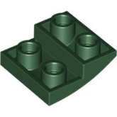 LEGO Boog 2x2 Gebogen Inverted DONKERGROEN (100 stuks) LEGO Boog 2x2 Gebogen Inverted DONKERGROEN (100 stuks)