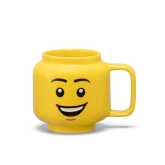 LEGO Keramische Mok Hoofd Happy Boy 255 ml