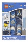 LEGO Kinderhorloge Minifiguur Link City Politieagent