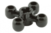LEGO Knoppenwiel ZWART (10 stuks) LEGO Knoppenwiel ZWART (10 stuks)