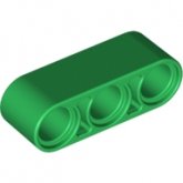 LEGO Liftarm 1x3 GROEN (100 stuks) LEGO Liftarm 1x3 GROEN (100 stuks)