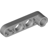 LEGO Liftarm 1x4 Dun LICHTGRIJS (100 stuks) LEGO Liftarm 1x4 Dun LICHTGRIJS (100 stuks)