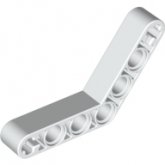 LEGO Liftarm 1x7 met knik WIT (100 stuks)