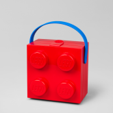 LEGO Lunchbox met Hendel ROOD