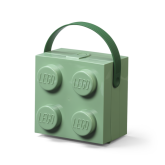 LEGO Lunchbox met Handvat ZANDGROEN