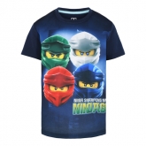 LEGO Ninjago T-Shirt DONKERBLAUW (M12010099 - Maat 110) LEGO Ninjago T-Shirt DONKERBLAUW (M12010099 - Maat 110)