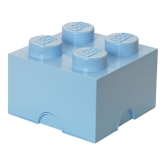 LEGO Opbergbox 4 LICHTBLAUW LEGO Opbergbox 4 LICHTBLAUW