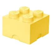LEGO Opbergbox 4 PASTELGEEL LEGO Opbergbox 4 PASTELGEEL