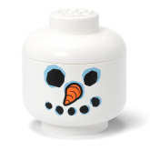 LEGO Opbergbox Hoofd L Sneeuwpop