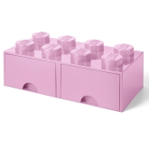 LEGO Opberglade 8 LICHTROZE LEGO Opberglade 8 LICHTROZE