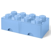 LEGO Opberglade 8 LICHTBLAUW LEGO Opberglade 8 LICHTBLAUW