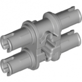 LEGO Pin Dubbel met As Gat LICHTGRIJS (100 stuks) LEGO Pin Dubbel met As Gat LICHTGRIJS (100 stuks)