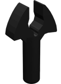 LEGO Pin met Mechanische Clip ZWART (10 stuks)