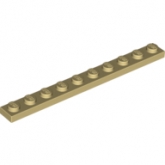LEGO Plaat 1x10 BEIGE (100 stuks) LEGO Plaat 1x10 BEIGE (100 stuks)