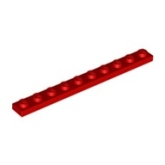 LEGO Plate 1x10 RED (100 pcs) LEGO Plate 1x10 RED (100 pcs)