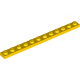 LEGO Plaat 1x12 GEEL (100 stuks) LEGO Plaat 1x12 GEEL (100 stuks)