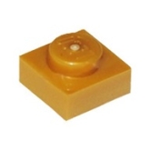 LEGO Plaat 1x1 GOUDKLEURIG (100 stuks) LEGO Plaat 1x1 GOUDKLEURIG (100 stuks)