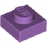 LEGO Plaat 1x1 LAVENDEL (100 stuks)