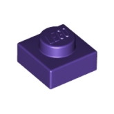 LEGO Plaat 1x1 PAARS (100 stuks) LEGO Plaat 1x1 PAARS (100 stuks)