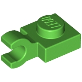 LEGO Plaat 1x1 met Open O Clip Hor.Grip HELDERGROEN (100 stuks) LEGO Plaat 1x1 met Open O Clip Hor.Grip HELDERGROEN (100 stuks)