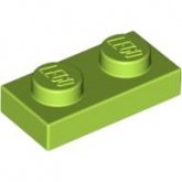 LEGO Plaat 1x2 LIMEGROEN (100 stuks) LEGO Plaat 1x2 LIMEGROEN (100 stuks)