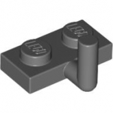 LEGO Plaat 1x2 met Verticale Arm DONKERGRIJS (100 stuks) LEGO Plaat 1x2 met Verticale Arm DONKERGRIJS (100 stuks)