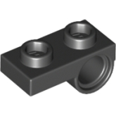 LEGO Plaat 1x2 met Pin Gat ZWART (100 stuks) LEGO Plaat 1x2 met Pin Gat ZWART (100 stuks)