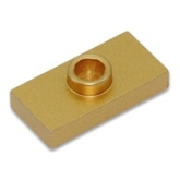 LEGO Plate 1x2 with Stud METALLIC GOLD (100 pcs) LEGO Plate 1x2 with Stud METALLIC GOLD (100 pcs)