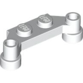 LEGO Plaat 1x4 Offset WIT (100 stuks) LEGO Plaat 1x4 Offset WIT (100 stuks)