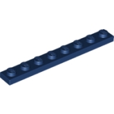 LEGO Plaat 1x8 DONKERBLAUW (100 stuks) LEGO Plaat 1x8 DONKERBLAUW (100 stuks)