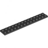 LEGO Plaat 2x14 ZWART (100 stuks) LEGO Plaat 2x14 ZWART (100 stuks)