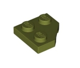 LEGO Plaat 2x2 Hoek Wedge OLIJFGROEN (100 stuks) LEGO Plaat 2x2 Hoek Wedge OLIJFGROEN (100 stuks)