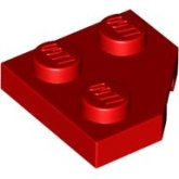 LEGO Plaat 2x2 Hoek Wedge ROOD (100 stuks) LEGO Plaat 2x2 Hoek Wedge ROOD (100 stuks)