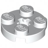 LEGO Plaat 2x2 Rond WIT (100 stuks) LEGO Plaat 2x2 Rond WIT (100 stuks)