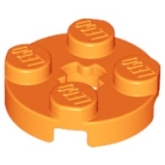 LEGO Plaat 2x2 Rond ORANJE (100 stuks) LEGO Plaat 2x2 Rond ORANJE (100 stuks)