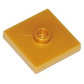 LEGO Plaat 2x2 met Nop GOUDKLEURIG (100 stuks) LEGO Plaat 2x2 met Nop GOUDKLEURIG (100 stuks)