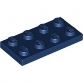 LEGO Plaat 2x4 DONKERBLAUW (100 stuks) LEGO Plaat 2x4 DONKERBLAUW (100 stuks)
