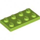 LEGO Plaat 2x4 LIMEGROEN (100 stuks) LEGO Plaat 2x4 LIMEGROEN (100 stuks)