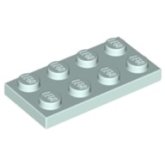 LEGO Plaat 2x4 LICHTAQUA (100 stuks) LEGO Plaat 2x4 LICHTAQUA (100 stuks)