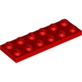 LEGO Plaat 2x6 ROOD (100 stuks) LEGO Plaat 2x6 ROOD (100 stuks)